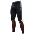 Men's Spiderman 'Iron Spider' Infinity War Compression Leggings Spats-RashGuardStore