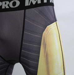 Men's Thanos 'End Game Armor' Premium Compression Leggings Spats-RashGuardStore