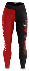 Women's Naruto 'Akatsuki | Two Tone' Leggings Yoga Pants