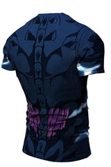 OnePunch Man 'Lord Boros' Short Sleeve Compression RashGuard-RashGuardStore
