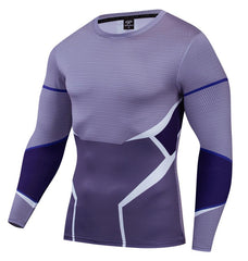 Silver Compression 'Age of Ultron' Long Sleeve Rashguard