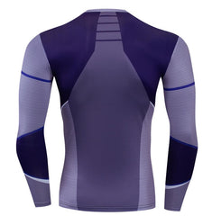 Silver Compression 'Age of Ultron' Long Sleeve Rashguard