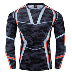 Iron ManCompression 'Infinity War Camouflage' Long Sleeve Rashguard