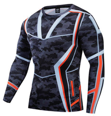Iron ManCompression 'Infinity War Camouflage' Long Sleeve Rashguard