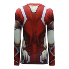 Women's Iron Man Compression 'Mark 85 ' End Game Long Sleeve Rashguard