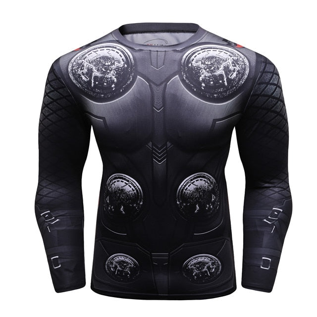 Thor Compression 'Infinity War | End Game' Elite Long Sleeve Rashguard