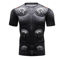 Thor Compression 'Infinity War | End Game' Elite Short Sleeve Rashguard