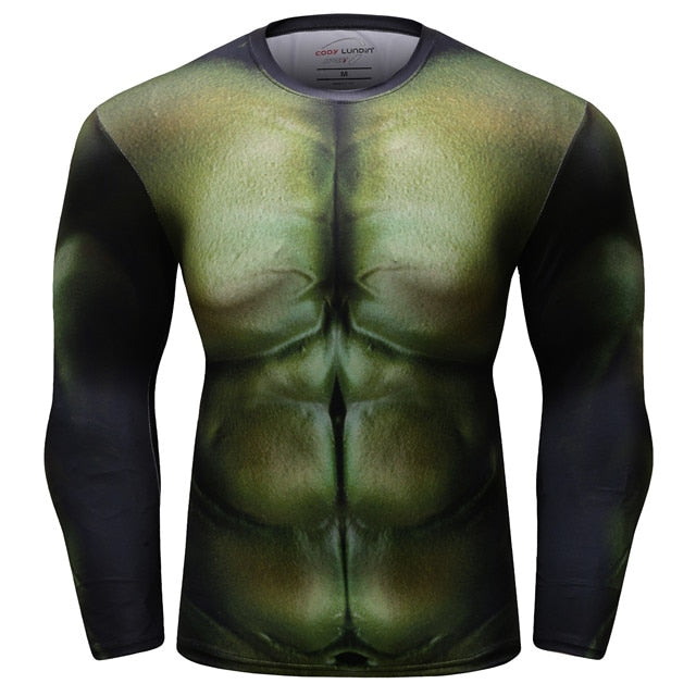 Smash Compression 'Smash' Elite Long Sleeve Rashguard