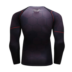 Iron ManCompression 'Avengers | Infinity War' Elite Iron ManStark No Reactor Undersuit Long Sleeve Rashguard