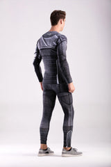 Men's Winter Soldier Elite Compression Long Sleeve Rashguard Set