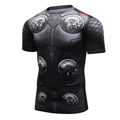 Thor Compression 'Infinity War | End Game' Elite Short Sleeve Rashguard