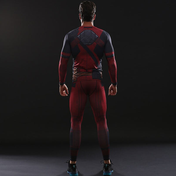 Men's Deadpool Leggings Compression Spats