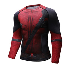 Deadpool Compression Elite Long Sleeve Rashguard