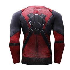 Deadpool Compression Elite Long Sleeve Rashguard