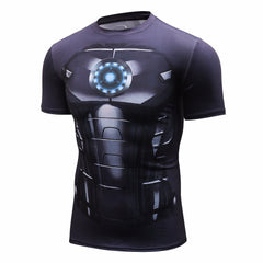 Iron ManCompression 'Iron Man3 | Mark XVIII' Elite Short Sleeve Rashguard