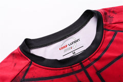 Deadpool Compression 'Comic' Elite Short Sleeve Rashguard