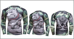Pit Bull Compression Elite Long Sleeve Rashguard Set