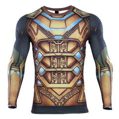Spider Man Far From Home 'Mysterio' Compression Long Sleeve Rashguard