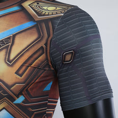 Spider Man Far From Home 'Mysterio' Compression Short Sleeve Rashguard