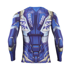 Women's Iron Man Compression End Game 'Pepper Potts: Rescue' Premium Long Sleeve Rashguard