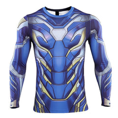 Women's Iron Man Compression End Game 'Pepper Potts: Rescue' Premium Long Sleeve Rashguard