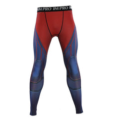 Men's Captain Marvel 'End Game' Compression Leggings Spats