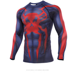 Spider Man Compression '2099' Long Sleeve Rashguard