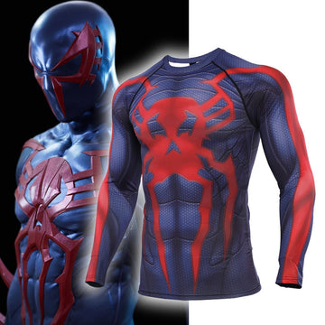 Long Sleeve Rashguard Spider Man Compression '2099'