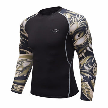 Bloodthirsty Dragon Compression Elite Long Sleeve Rashguard