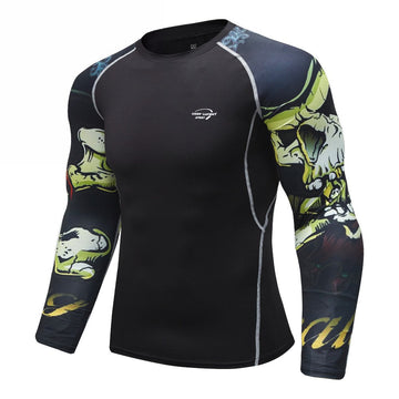 Castle Grayskull Skull Compression Elite Long Sleeve