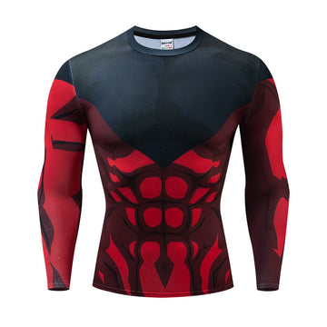 BJJ Rash Guard Jiren Dragon Ball Z Long Sleeve Compression Rashguard Jiren Dragon Ball Z Long Sleeve