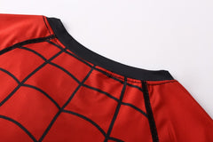 Spider Man Compression 'Far From Home' Elite Short Sleeve Rashguard