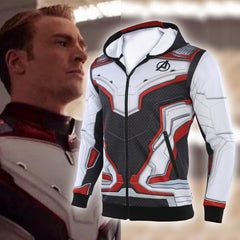 Men's Avengers End Game 'Quantum Realm | Team Suit' Premium Zip Up Hoodie
