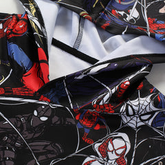 Men's Spiderman Spiderverse 'Hand Drawn Comic | Fully Colored' Premium Pullover Hoodie