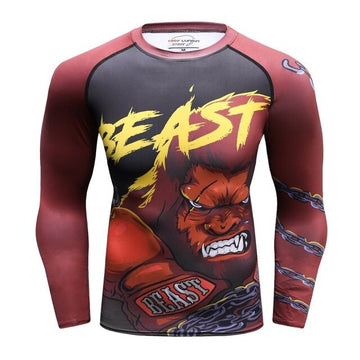 The Beast Rashguard Compression Elite Long Sleeve