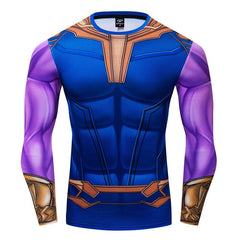 Thanos Compression 'Guardians' Long Sleeve Rashguard