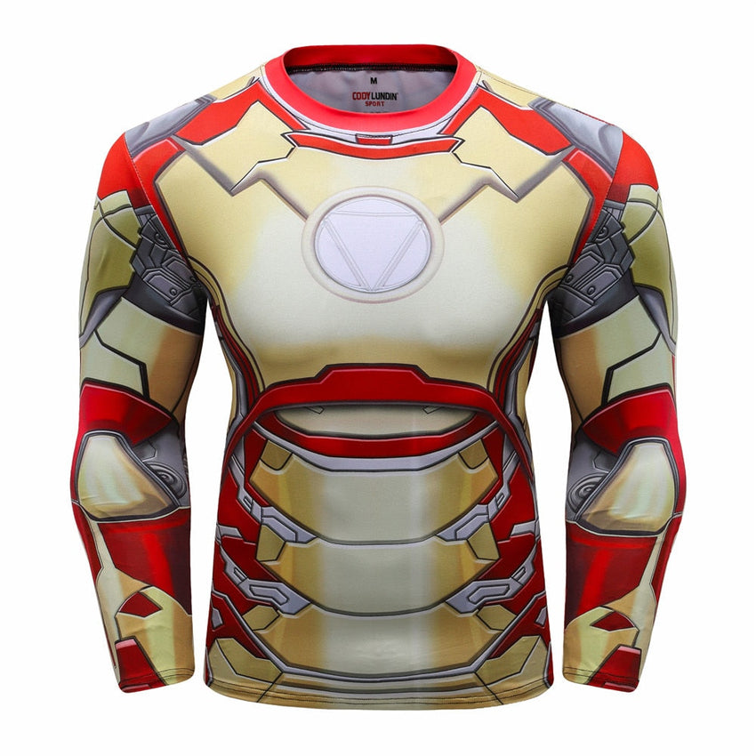 Iron ManCompression 'MK 42' Elite Long Sleeve Rashguard