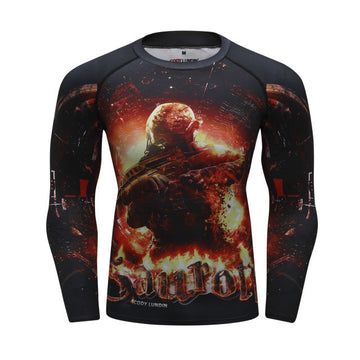 Compression Iron Maiden 5.0 Elite Rashguard Shirt