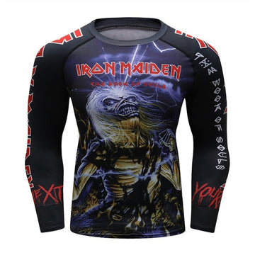 Iron Maiden Compression 3.0 Elite Rashguard Shirt