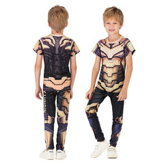 Kids Thanos Compression 'End Game' Rashguard Set