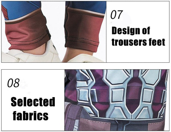 Kids Thanos Compression 'End Game' Rashguard Set