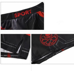 Men's Captain America 'Agent of Hydra' Muay Thai Boxing Shorts