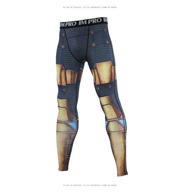 Spiderman Far From Home 'Mysterio' Compression Leggings Spats