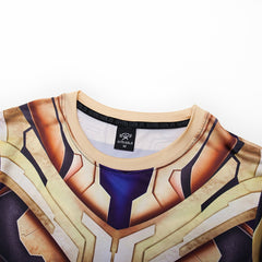 Thanos Compression 'End Game | War Armor' Short Sleeve Rashguard