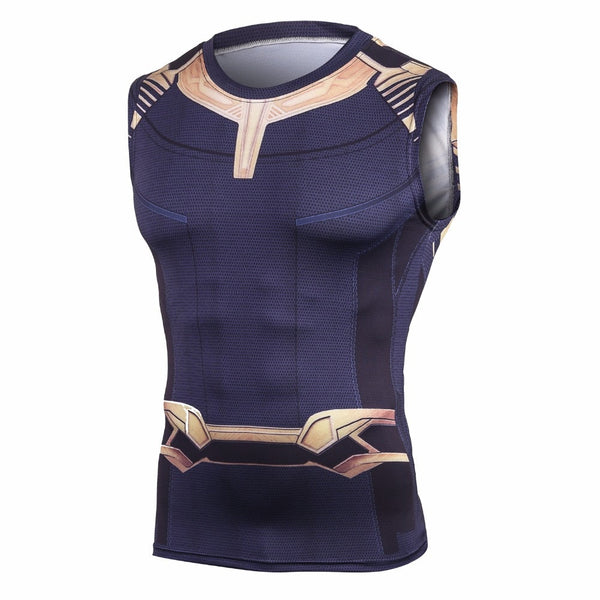 Thanos Armor Compression Tank Top