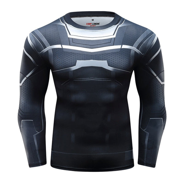 Hulk Compression 'Avengers End Game' Elite Long Sleeve Rashguard