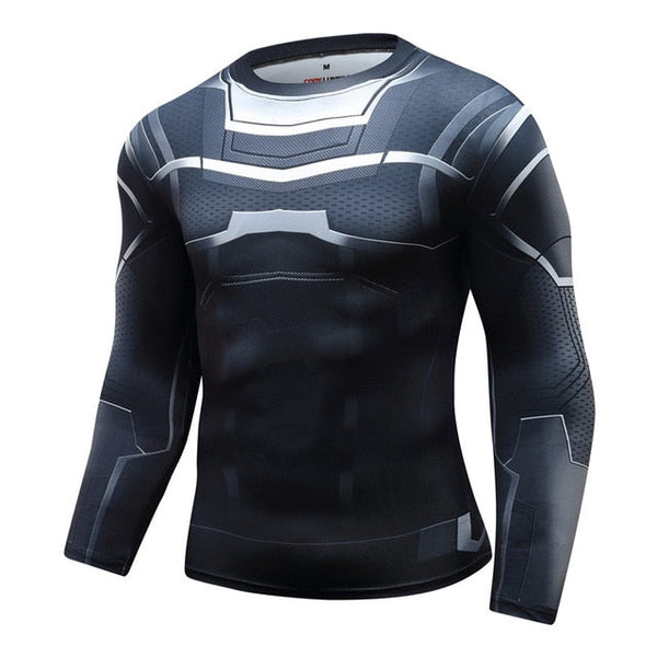 Hulk Compression 'Avengers End Game' Elite Long Sleeve Rashguard