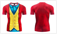 The Joker Compression 'Joaquin Phoenix | Arthur Fleck' Short Sleeve Rashguard