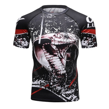 My Territory Elite Rashguard King Cobra Compression Short Sleeve