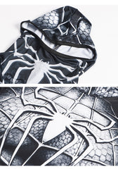 Spider Man Compression 'Symbiote' Long Sleeve Full Hood Rashguard